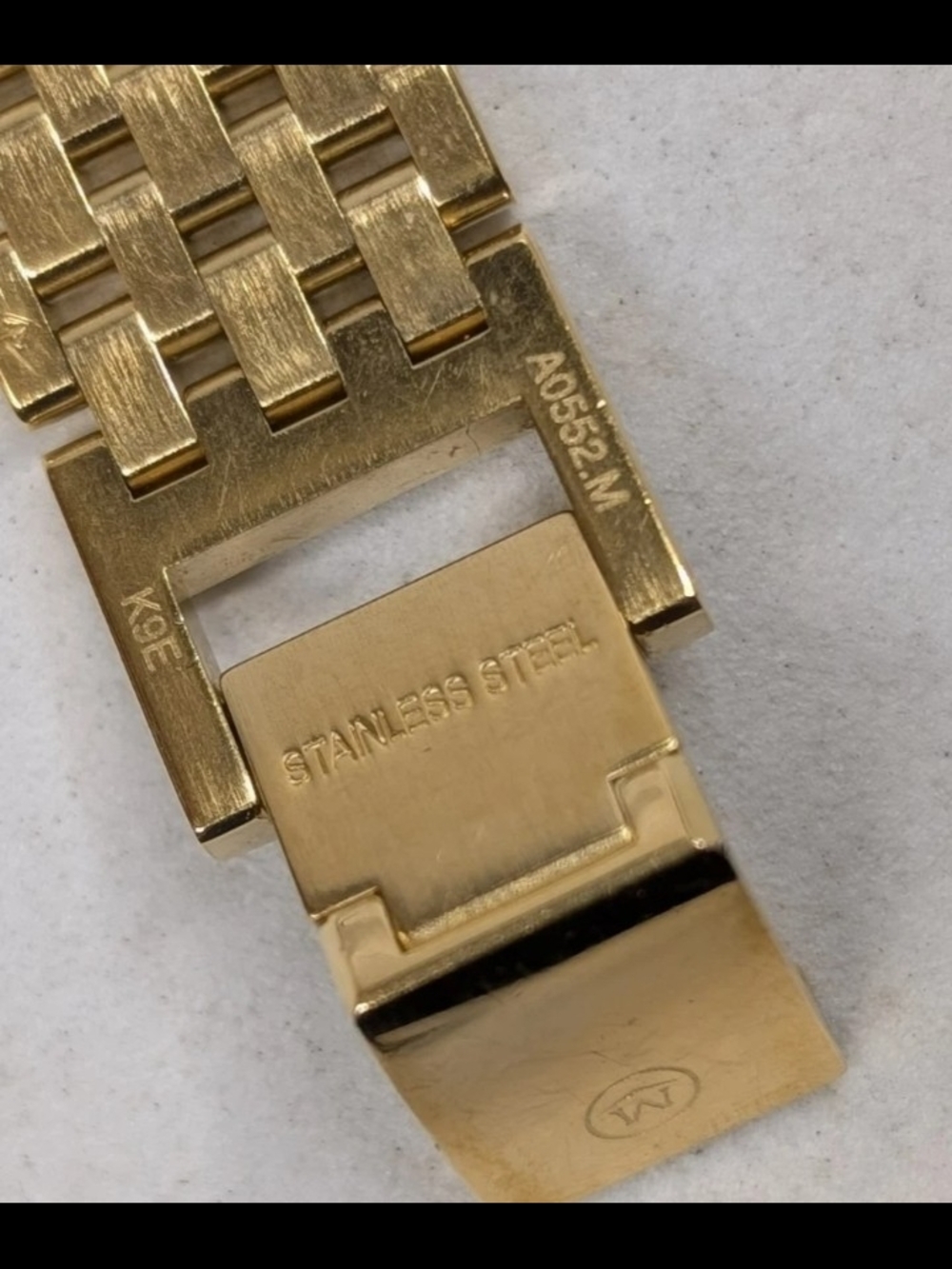 Movado Gold Watch Women's ESPERANZA $2795 - Picture 5 of 9